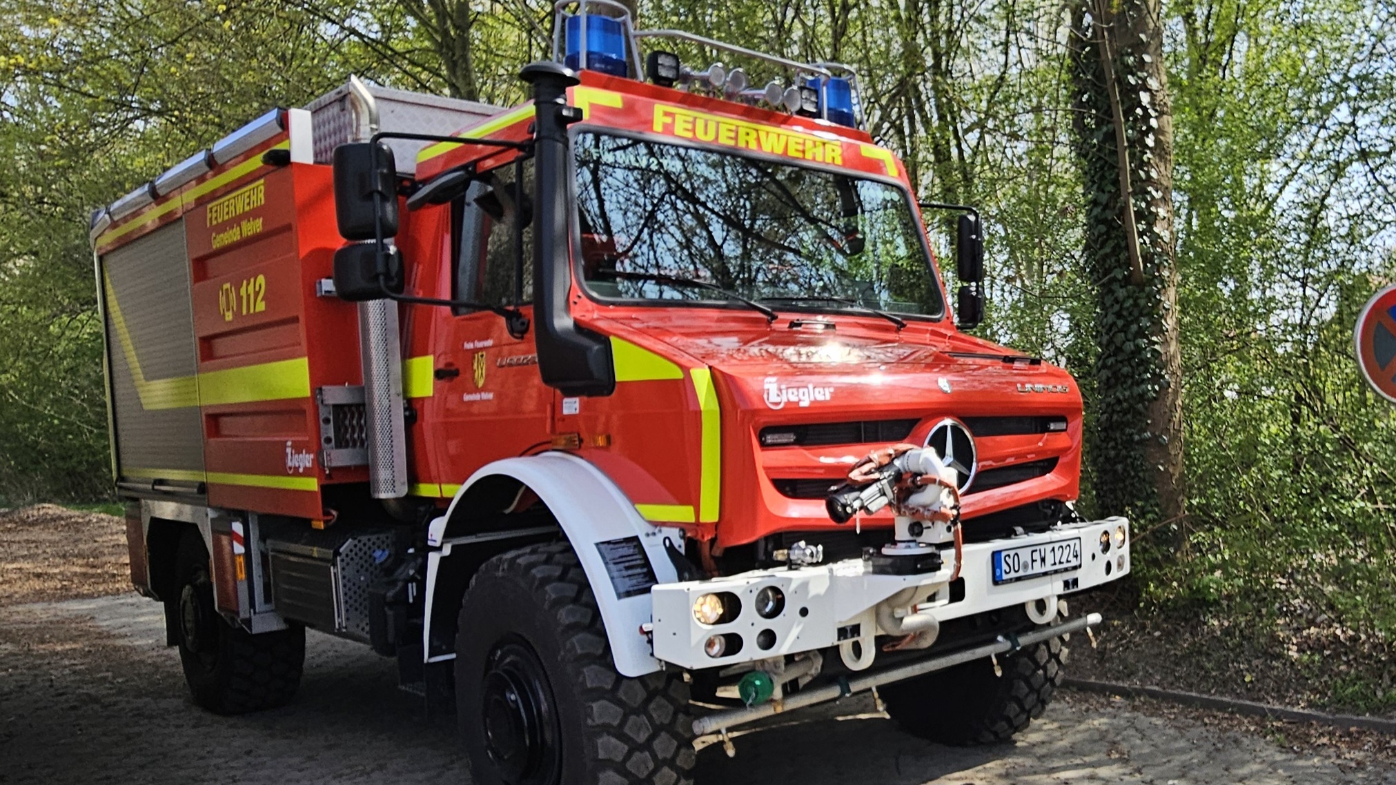 🚒 Unser neues Tanklöschfahrzeug (TLF 4000) im Einsatz! 🚒